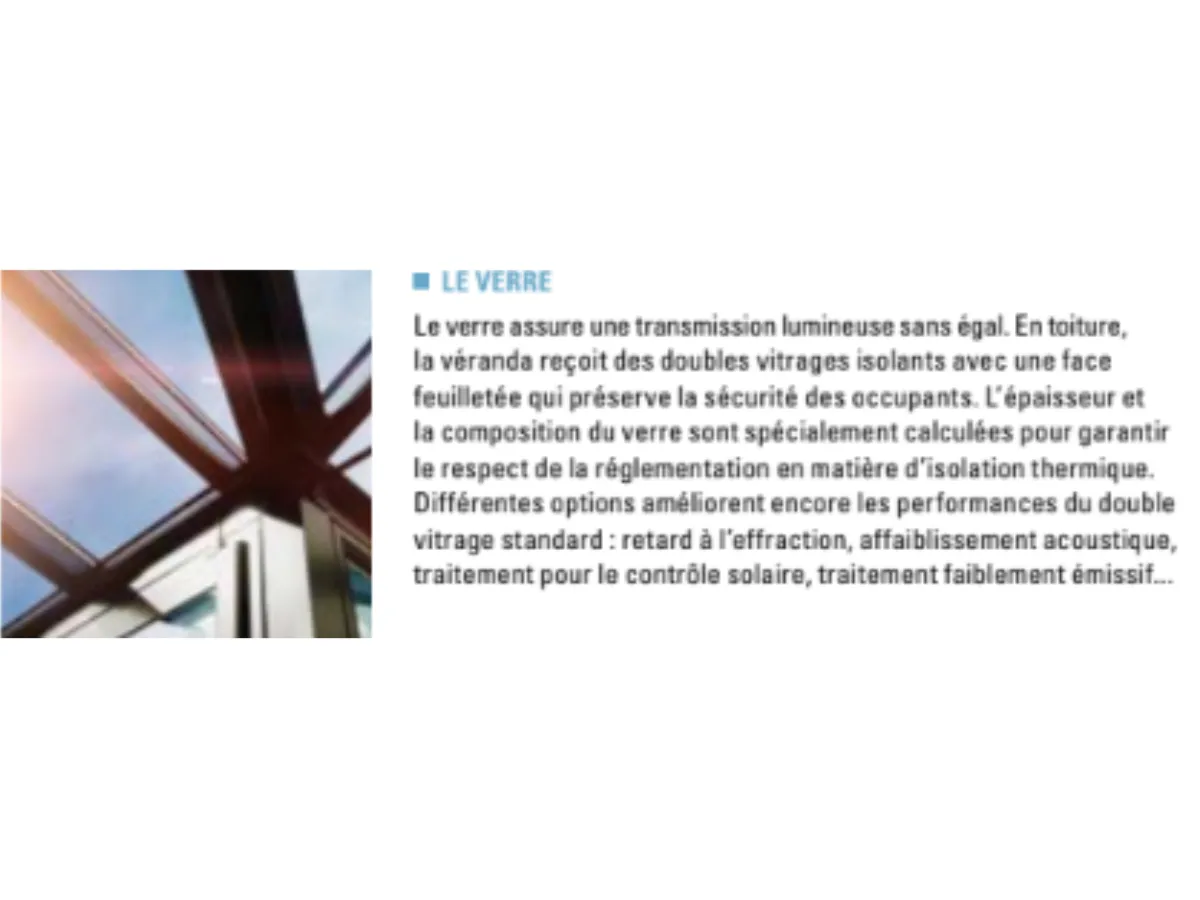 Exemple de style de véranda