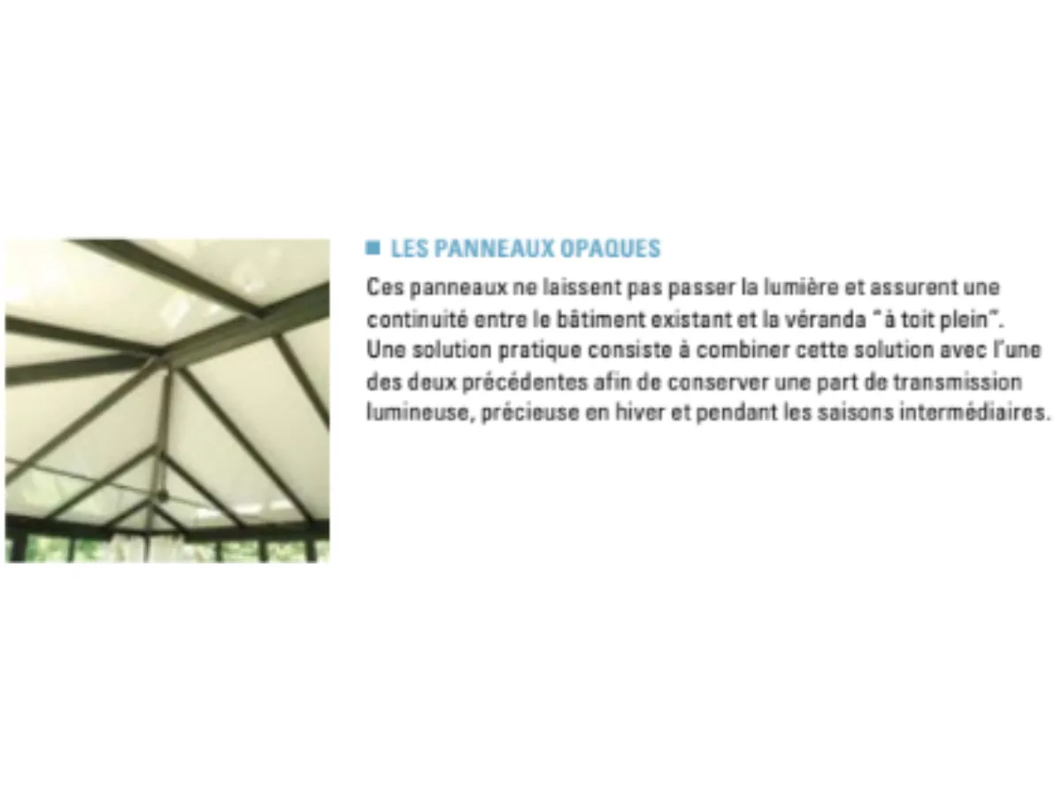 Exemple de style de véranda